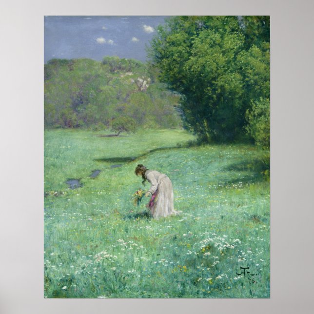 Poster prairie de bois, 1876 (Devant)