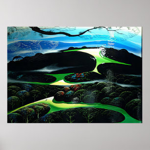 Poster Prairie de High Country - Réalisme Magique Eyvind