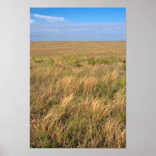 Poster Prairies à l'est de Sidney, Nebraska.