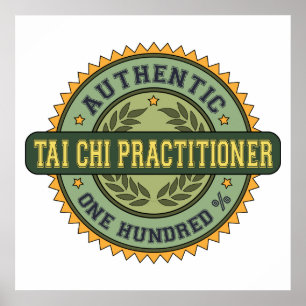 Poster Praticien authentique de Chi de Tai