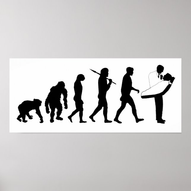 Poster Pratiques dentaires et équipement pour chirurgiens (Devant)