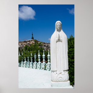 Poster Praying Virgin Mary