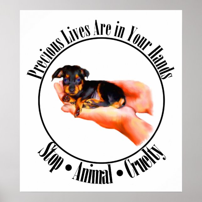 Poster Precious Lives (Devant)