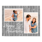Premier Anniversaire de Mariage 2 Photo Collage