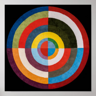 Poster Premier disque   Robert Delaunay  