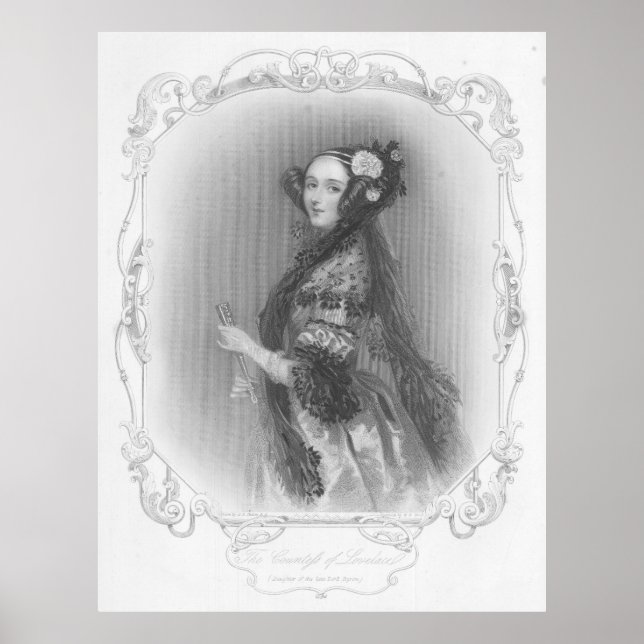 Poster Premier programmeur : Ada Lovelace (Devant)