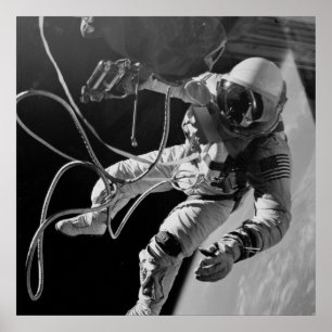 Poster Premier Spacewalk américain (Gémeaux 4)