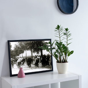 Poster Premier Tour de France 1903 La Course