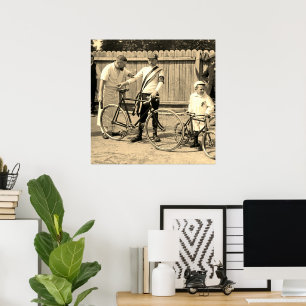 Poster Premier vainqueur du Tour de France 1903 Maurice G