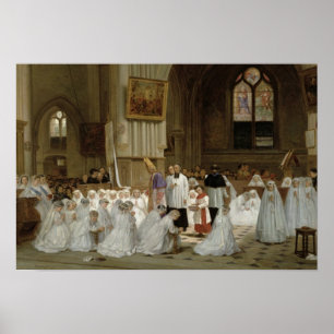 Poster Première communion, 1867