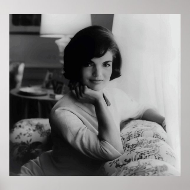POSTER PREMIÈRE DAME JACQUELINE KENNEDY 1961 (Devant)