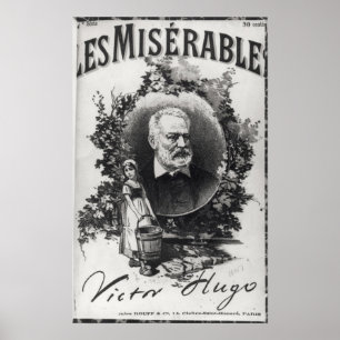 Poster Première édition de Titlepage de 'Les Miserables