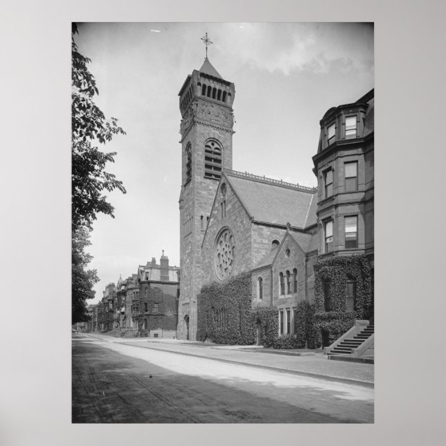 Poster Première église baptiste (Devant)