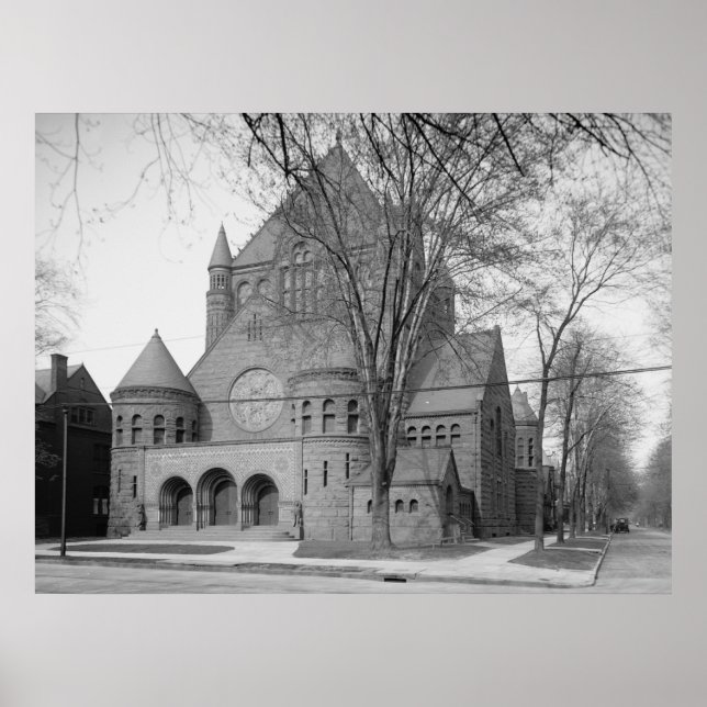 Poster Première église presbytérienne (Devant)