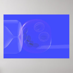 Poster Première étape du clonage humain