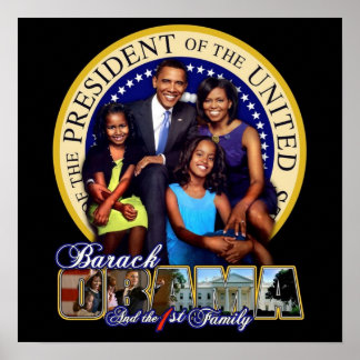 Poster Première famille Obama
