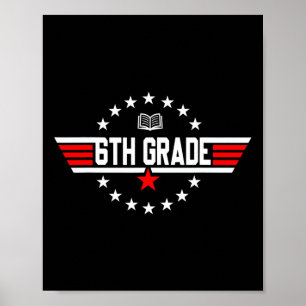 Poster Première journée de rentrée scolaire de 6e année d