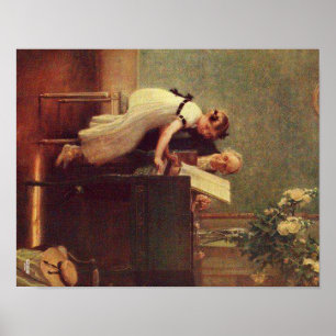 Poster Première leçon de piano de Muenier