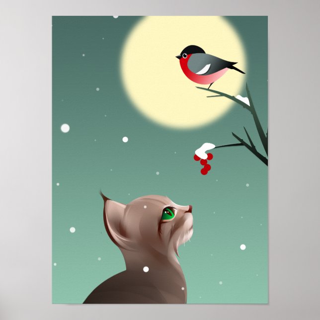 Poster Première neige (Devant)