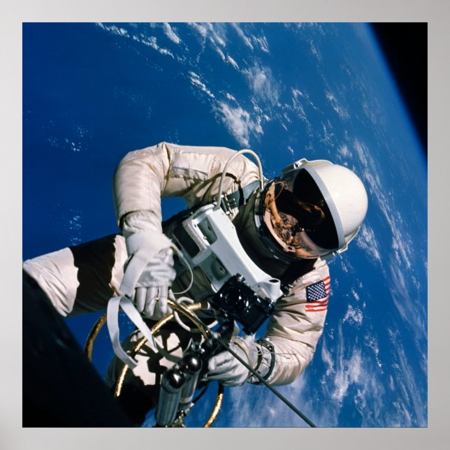 Poster Première promenade spatiale américaine (Gemini 4) (Devant)