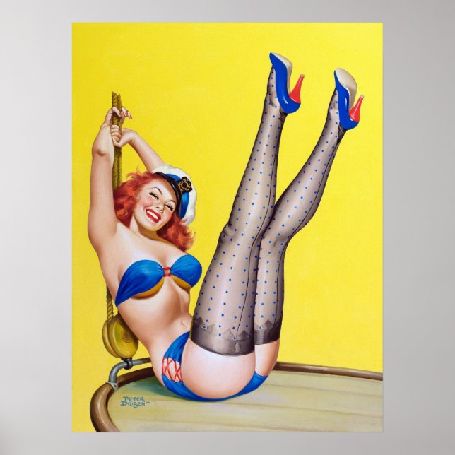 Poster Première rencontre de Peter Driben 1953 (Devant)