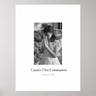 Poster Première Sainte Communion Se Connecter Conseil du