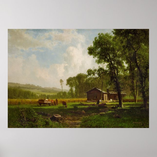 Poster Premiers colons (1861) (Devant)