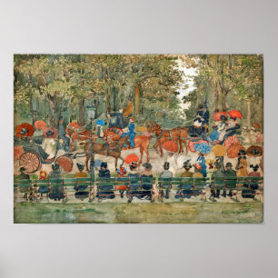 Poster Prendergast - Central Park