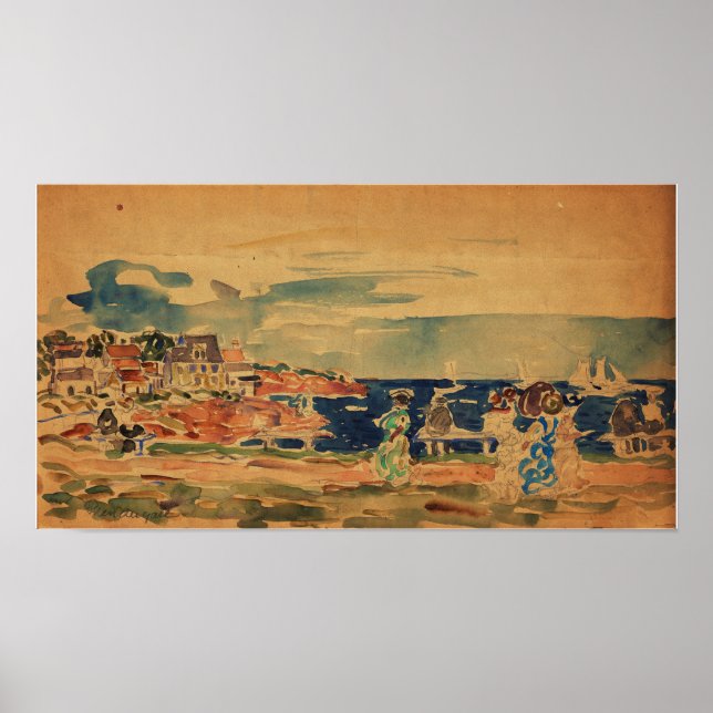 Poster Prendergast - Gloucester Mass (Devant)
