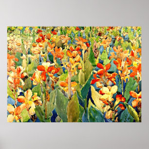 Poster Prendergast - Lit de Fleurs
