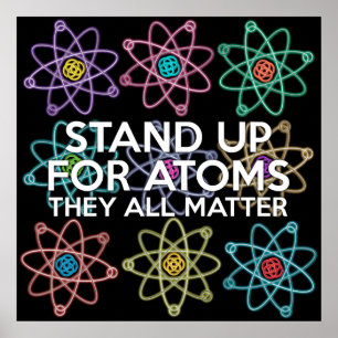 Poster PRENEZ LA PAROLE POUR ATOMS Science