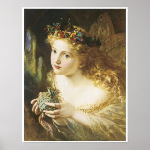 Poster Prenez le visage équitable de la femme, Peinture d