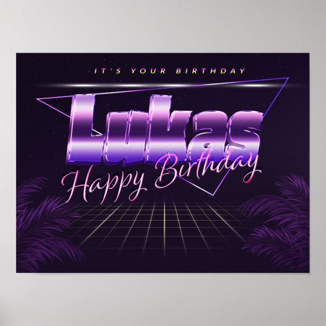 Poster Prénom de Luka (Devant)
