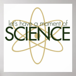 Poster Prenons un moment de SCIENCE.