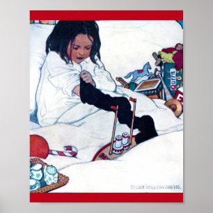 Poster Préparation de Noël, Jessie Willcox Smith