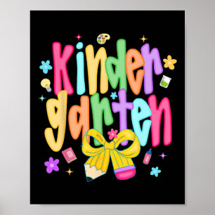 Poster Préparation pour le retour à l'école maternelle no