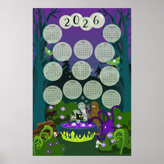 Poster Préparer la Magie pour 2026 (Devant)