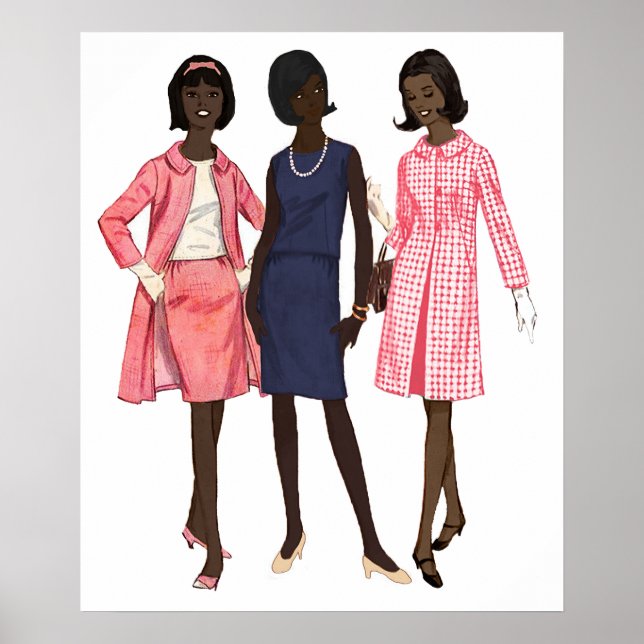 Poster Preppy Black Girls (Devant)