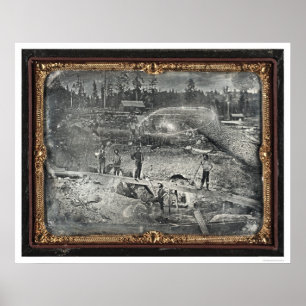 Poster Près de Nevada City, 1852 par Joseph Blaney Starkw