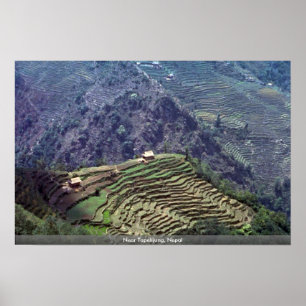 Poster Près de Tapelijung, Népal