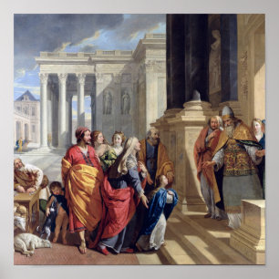 Poster Présentation de la Vierge dans le Temple