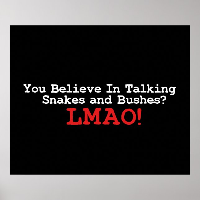 Poster Présentation des serpents et des broussailles (Devant)