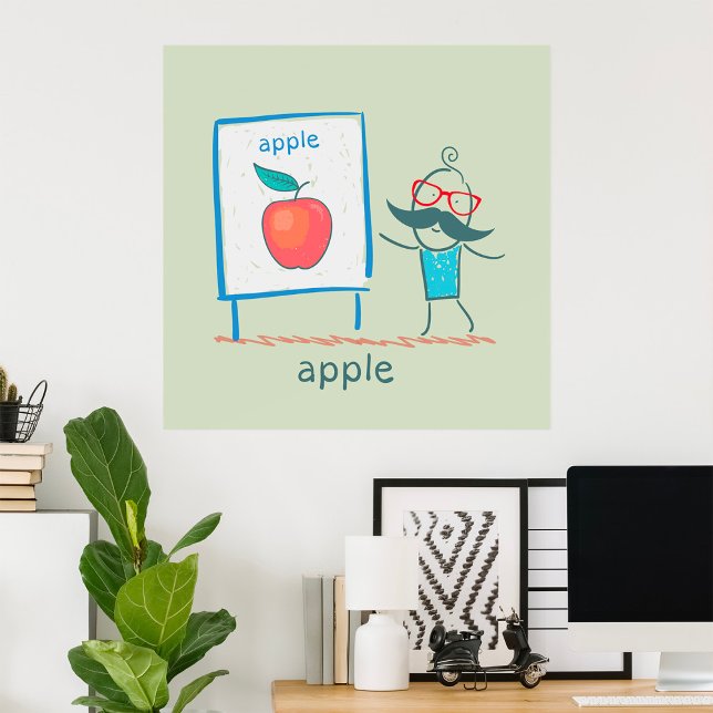Poster Présentation d'une Apple (Créateur téléchargé)