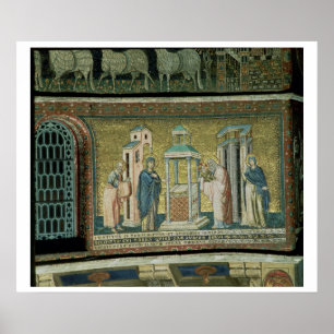 Poster Presentation in the Temple, detail from the Story