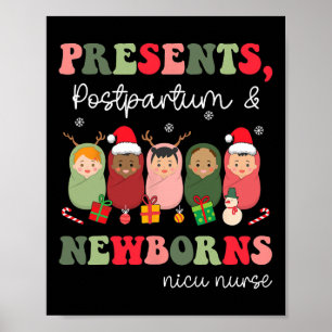 Poster Présente Postpartum Et Les Nouveaux-nés Funny Nicu
