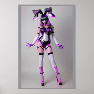 Poster Présenter Comme Lapin