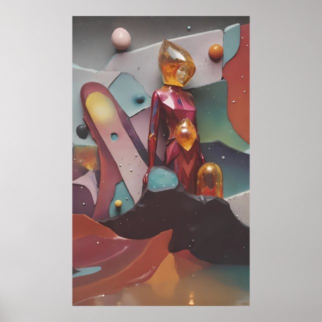 Poster Préserver sa dignité - Ken Gage Art (Devant)