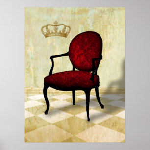 Poster Présidence royale et Couronne