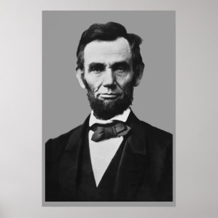 Poster Président Abraham Lincoln