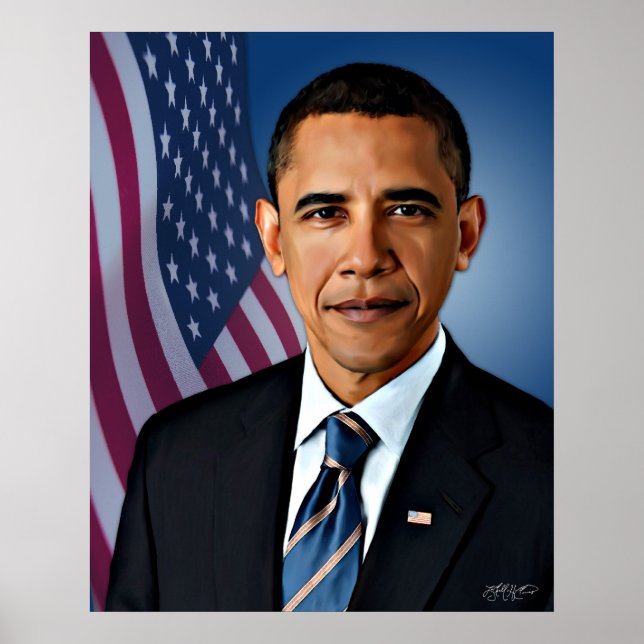 Poster Président Barack Obama (Devant)